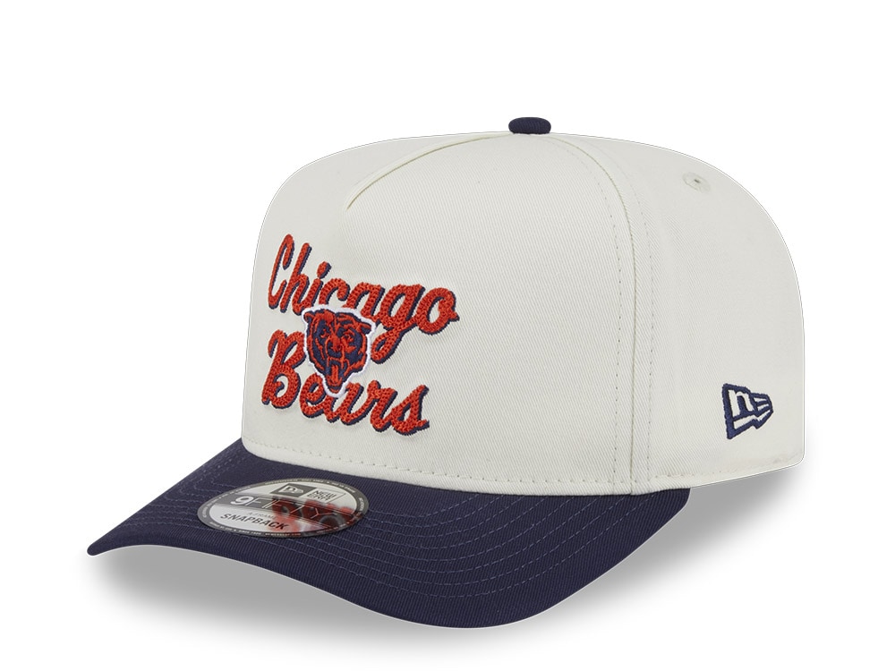 New Era Chicago Bears Chainstitch 9Fifty A Frame Snapback Cap