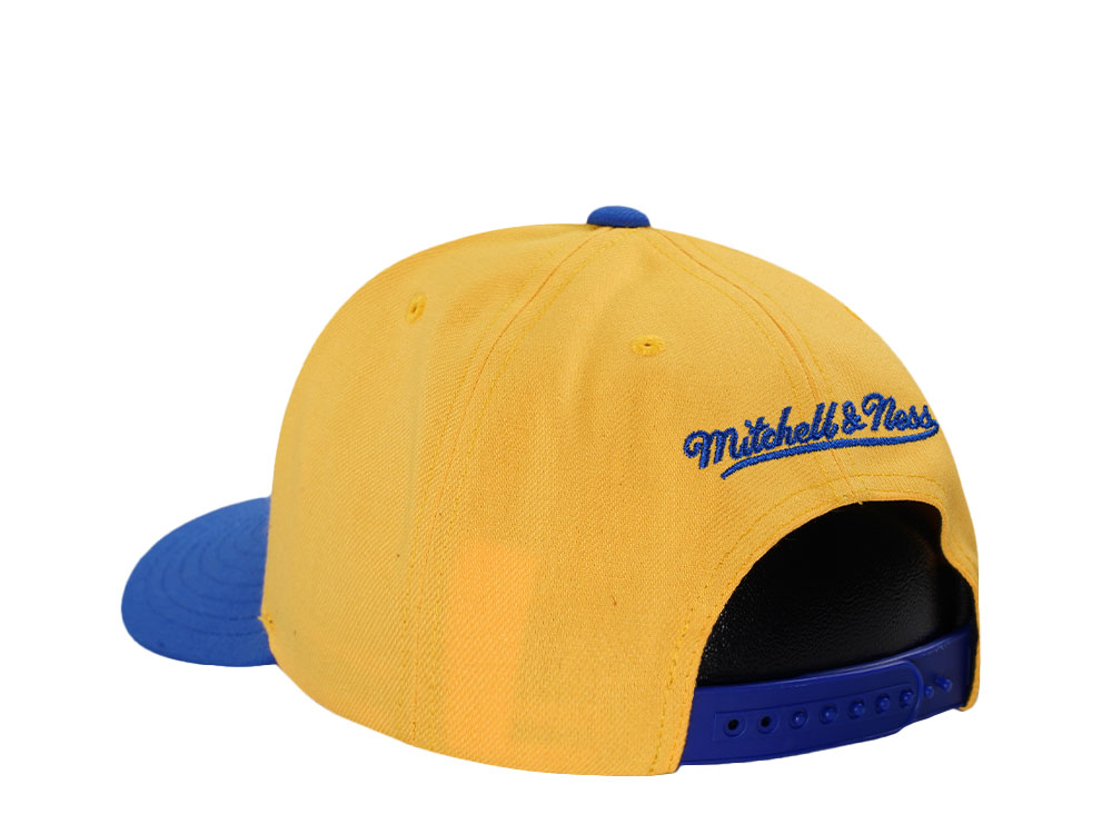 Mitchell & Ness St. Louis Blues Pro Crown Fit Vintage Yellow Snapback Cap