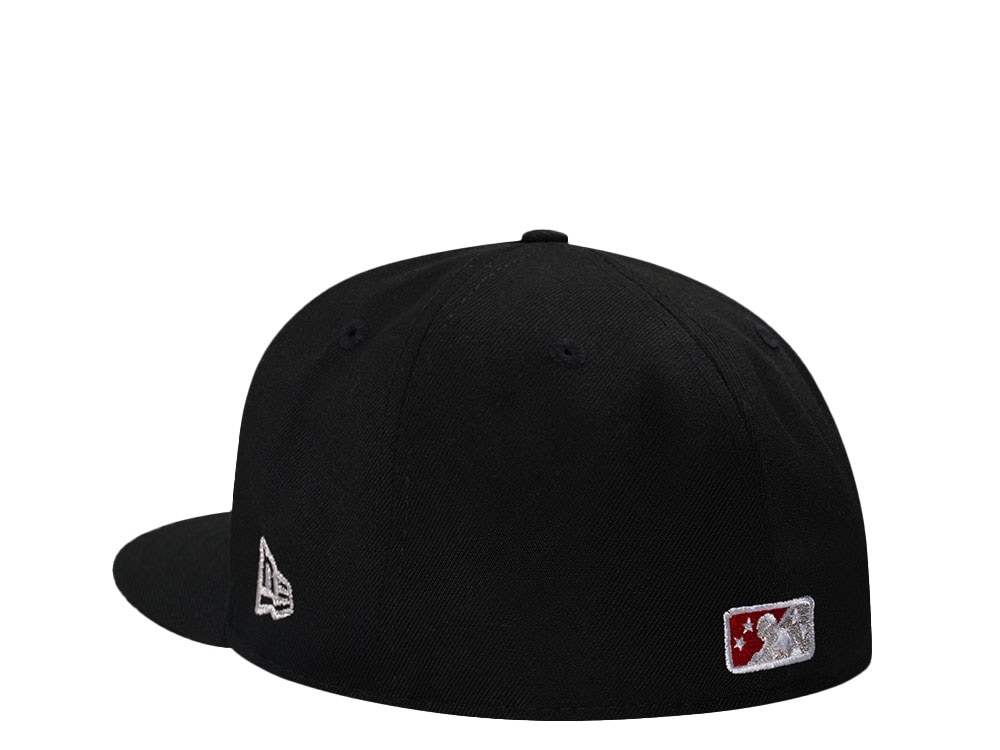 New Era Richmond Flying Squirrels Black Throwback Edition 59Fifty Fitted Cap