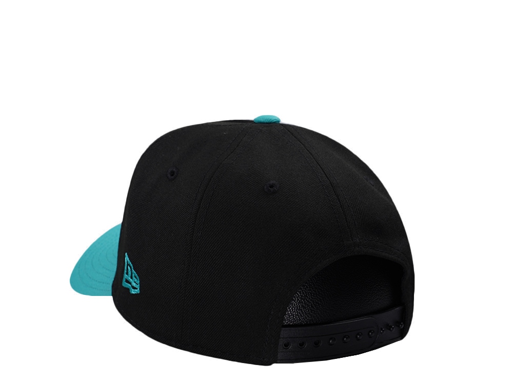 New Era Florida Marlins World Series 1997 Black Two Tone Edition 9Forty A Frame Snapback Cap