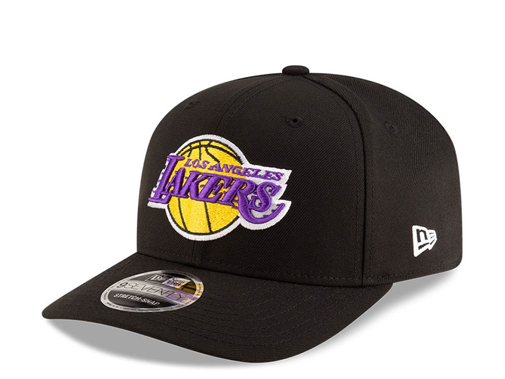 New Era Los Angeles Lakers NBA Team Black Edition 9Seventy Snapback Cap
