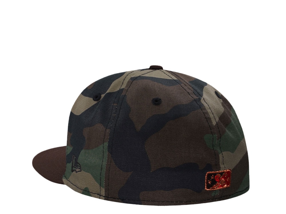 New Era Toledo Mud Hens Camo Copper Two Tone Edition 59Fifty Fitted Cap