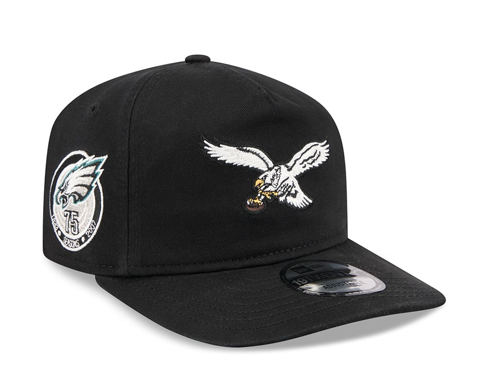 New Era Philadelphia Eagles 75 Seasons Championship Black Edition 19Twenty Snapback Cap
