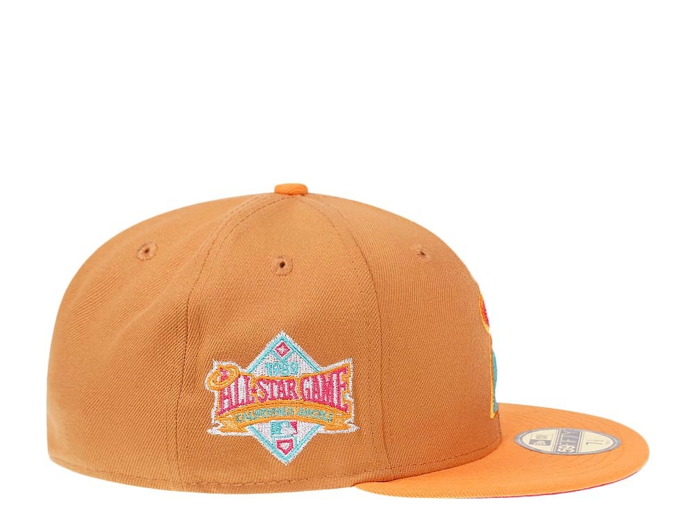 New Era California Angels All Star Game 1989 Metallic Iris Two Tone Edition 59Fifty Fitted Cap