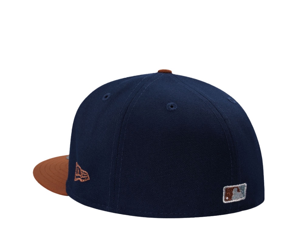 New Era New York Mets Shea Stadium Chainstitch Oceanblue Two Tone Edition 59Fifty Fitted Cap