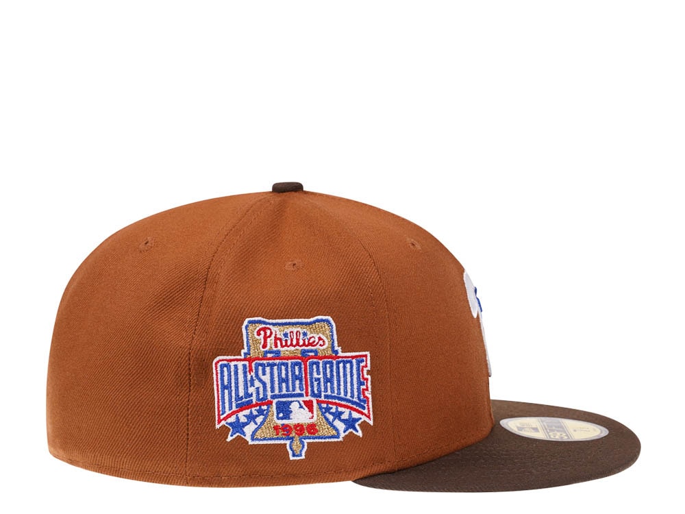 New Era Philadelphia Phillies All Star Game 1996 Bourbon and Suede Edition 59Fifty Fitted Cap