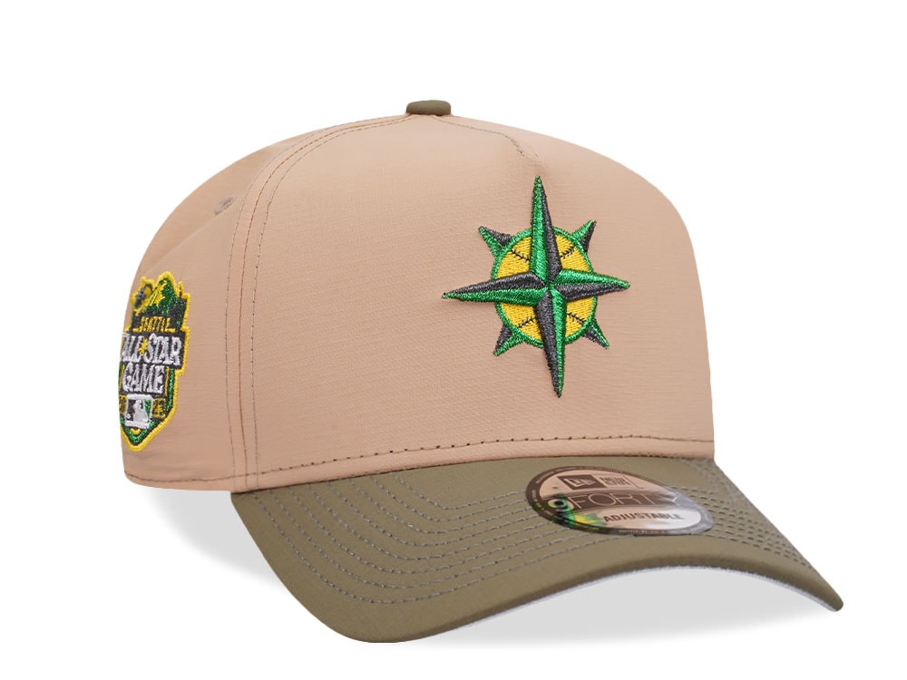 New Era Seattle Mariners All Star Game 2023 Ripstop Two Tone Edition 9Forty A Frame Snapback Cap
