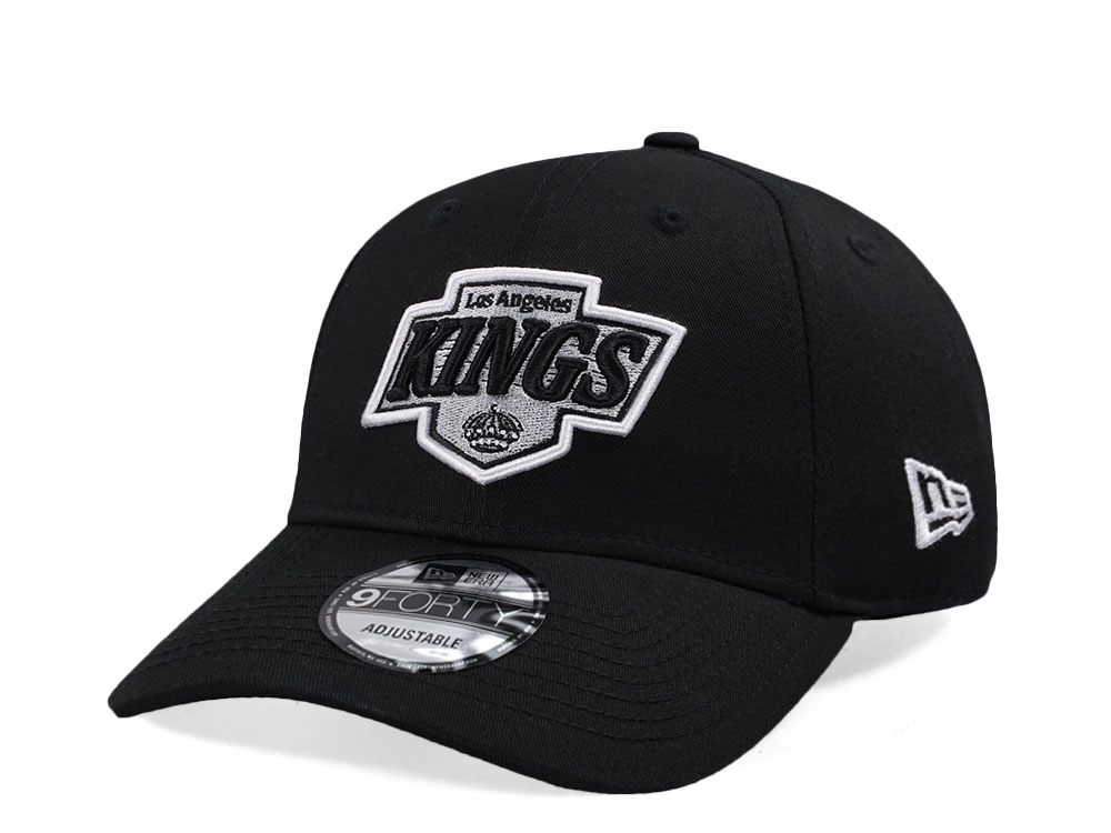 New Era Los Angeles Kings NHL Injection 2024 Black 9Forty Snapback Cap