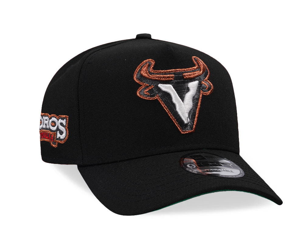 New Era Visalia Rawhide Toros Copper Throwback 9Forty A Frame Snapback Cap