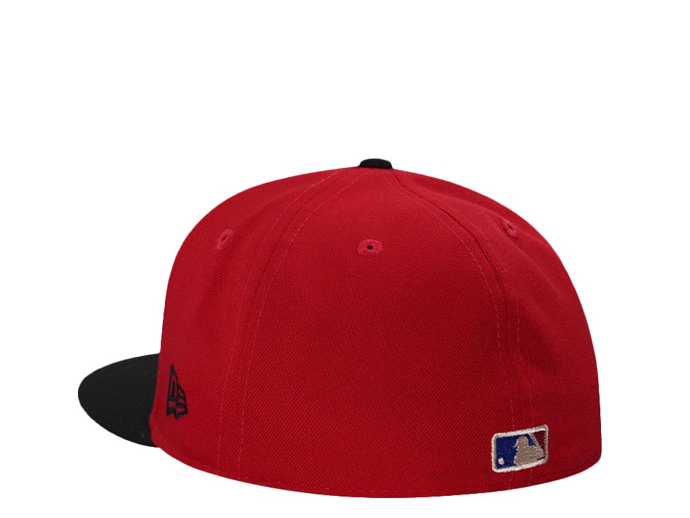 New Era New York Mets Home Run Scarlet Two Tone Edition 59Fifty Fitted Cap