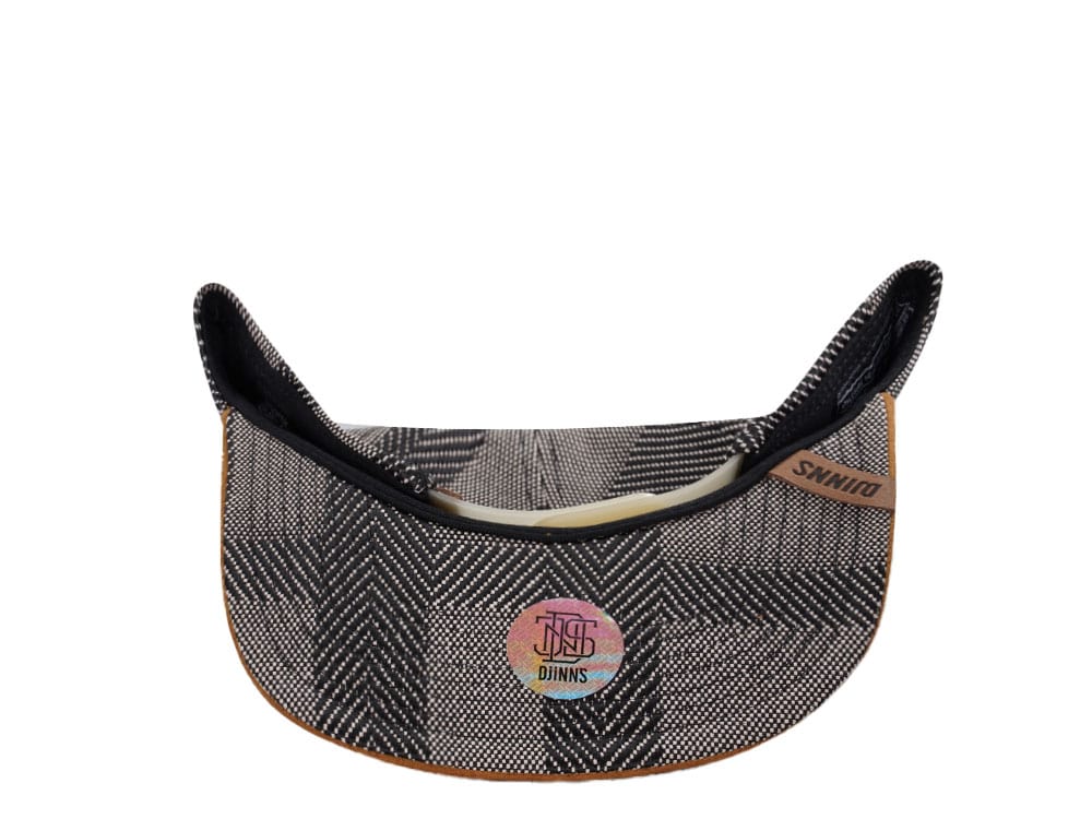 Djinns Hermecheck Gray 6 Panel Snapback Cap