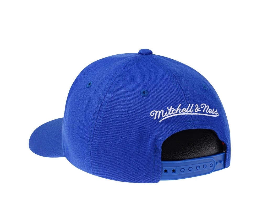 Mitchell & Ness Washington Bullets Team Ground Red Line Solid Flex Snapback Cap