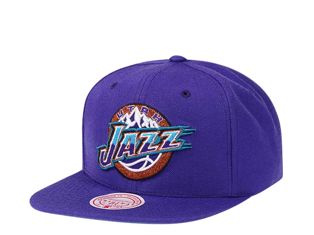 Mitchell & Ness Utah Jazz Hardwood Classics Snapback Cap