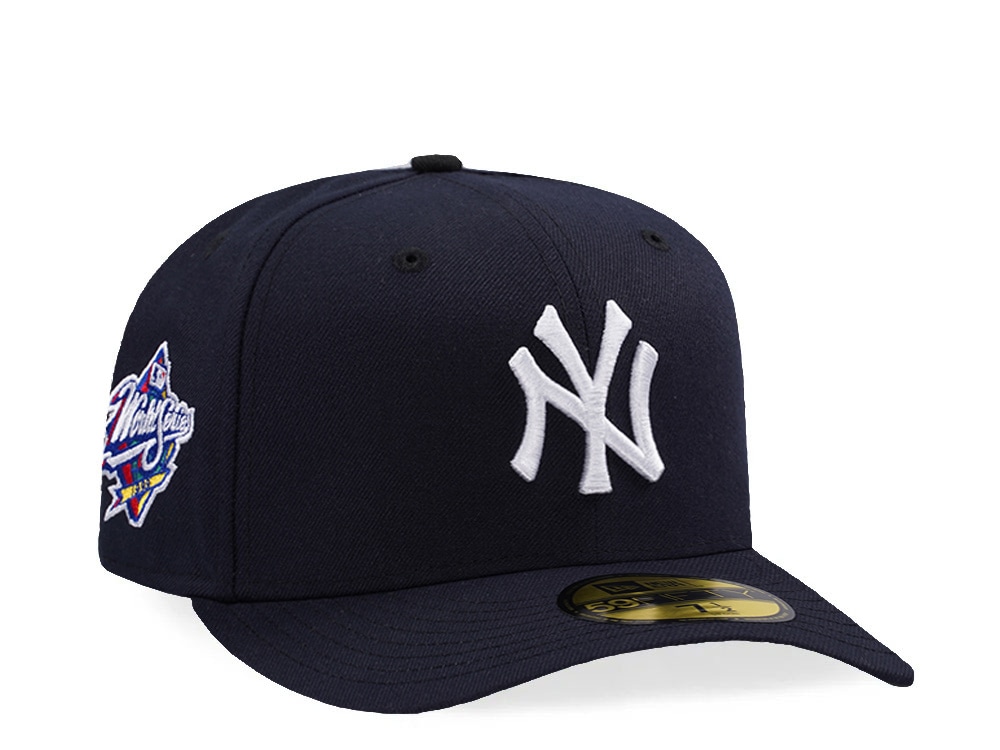 New Era New York Yankees World Series 1999 Navy Prime Edition Pre Curved 59Fifty Fitted Cap