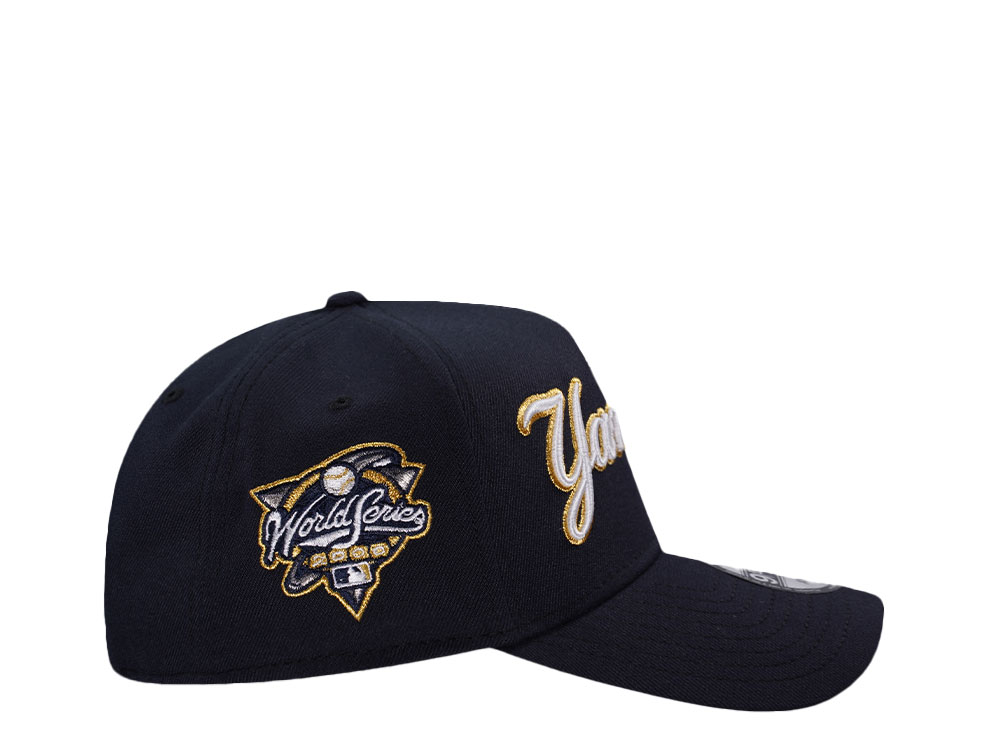 New Era New York Yankees World Series 2000 Navy Prime Edition 9Forty A Frame Snapback Cap