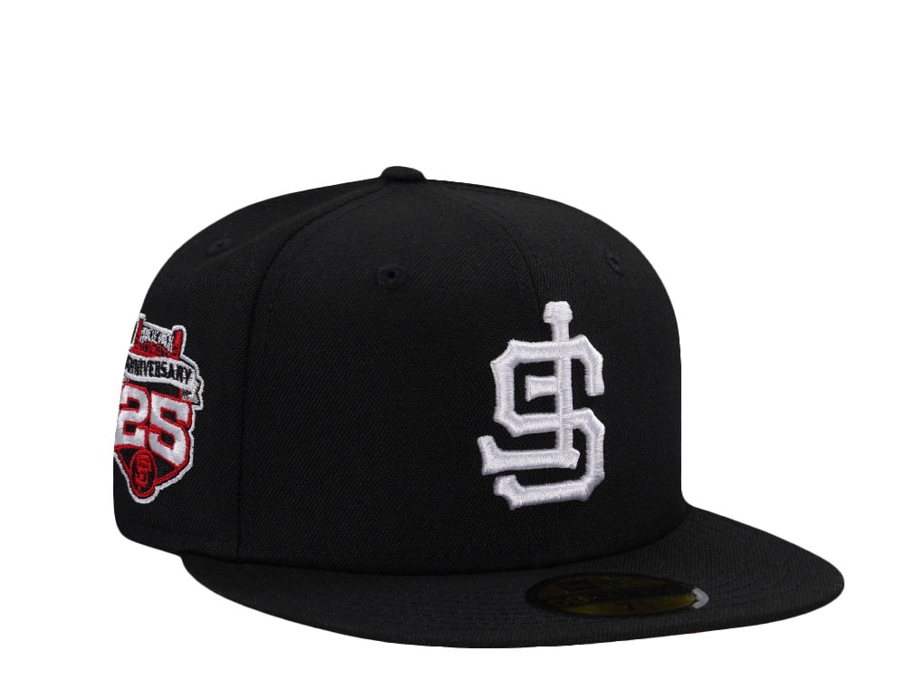 New Era San Francisco Giants 25th Anniversary Black Prime Edition 59Fifty Fitted Cap