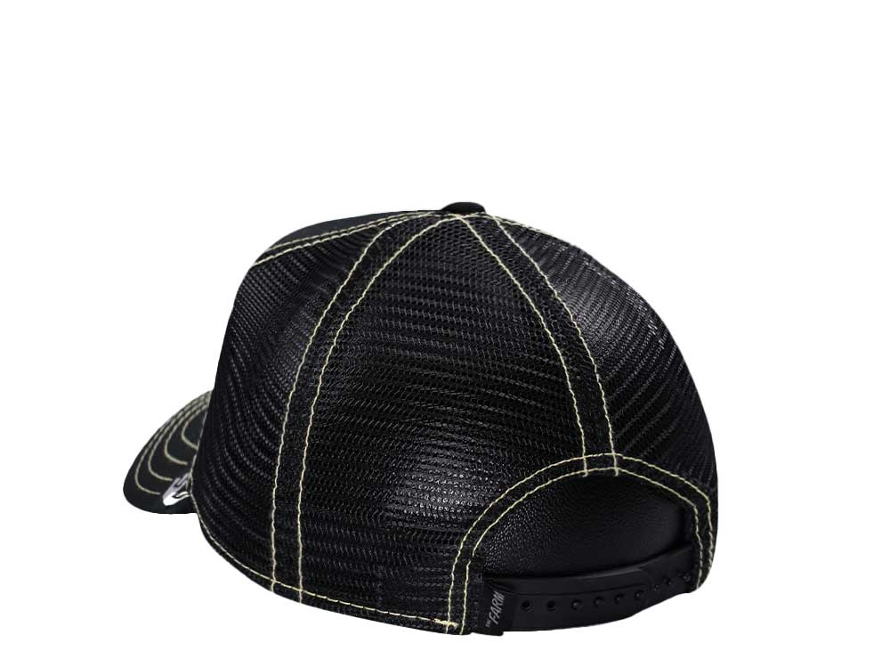 Goorin Bros The Queen Bee Black Trucker Snapback Cap