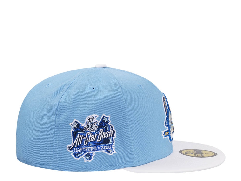 New Era Hartford Yard Goats All Star Game 2021 Hockey Two Tone Edition 59Fifty Fitted Cap