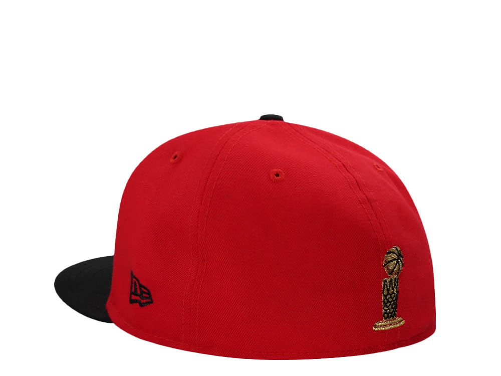 New Era Chicago Bulls 20th Anniversary Red Two Tone Edition 59Fifty Fitted Cap