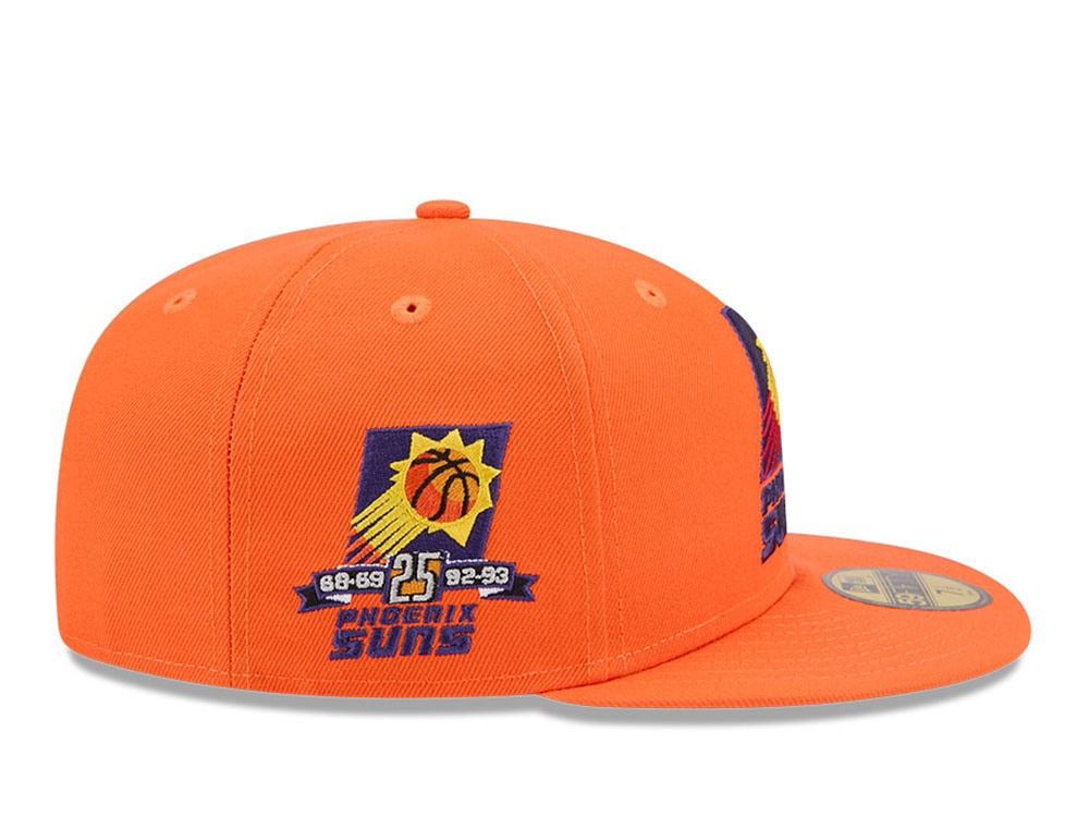 New Era Phoenix Suns HWC 25th Anniversary Orange 59Fifty Fitted Cap