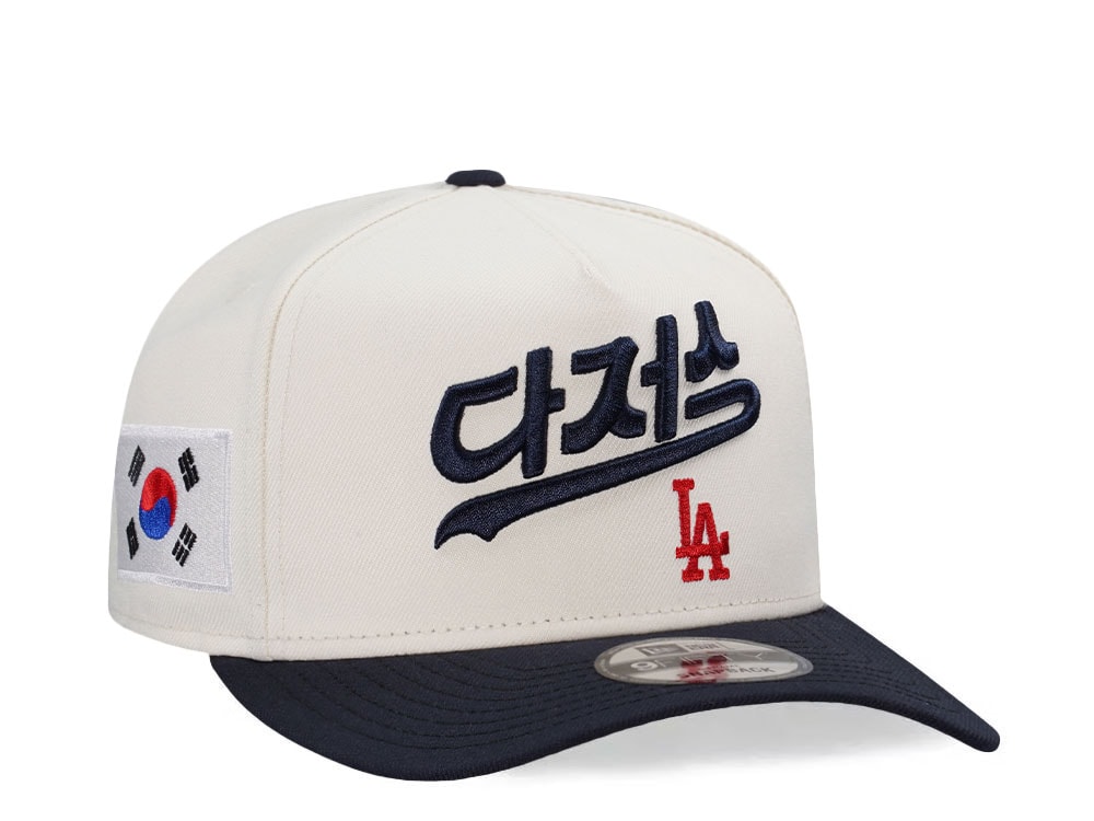 New Era Los Angeles Dodgers Korean Chrome Edition 9Fifty A Frame Snapback Cap