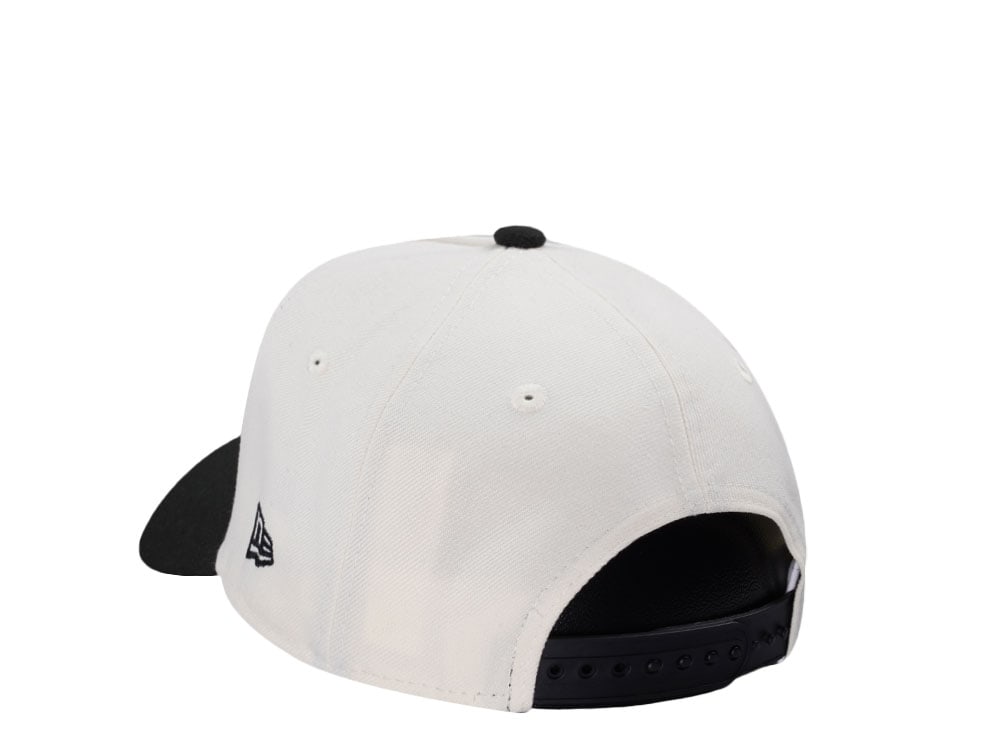 New Era Toronto Blue Jays 30th Anniversary Chrome Black Two Tone Edition 9Forty A Frame Snapback Cap