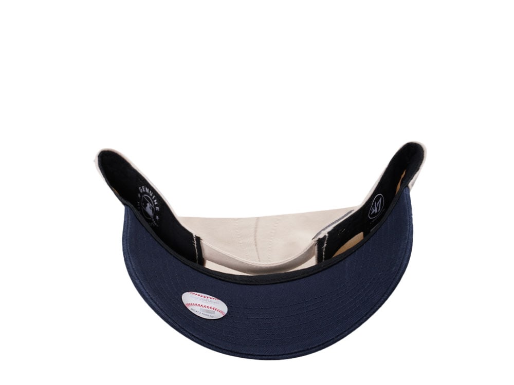 47Brand Boston Red Sox Natural Base Runner Clean up Snapback Cap