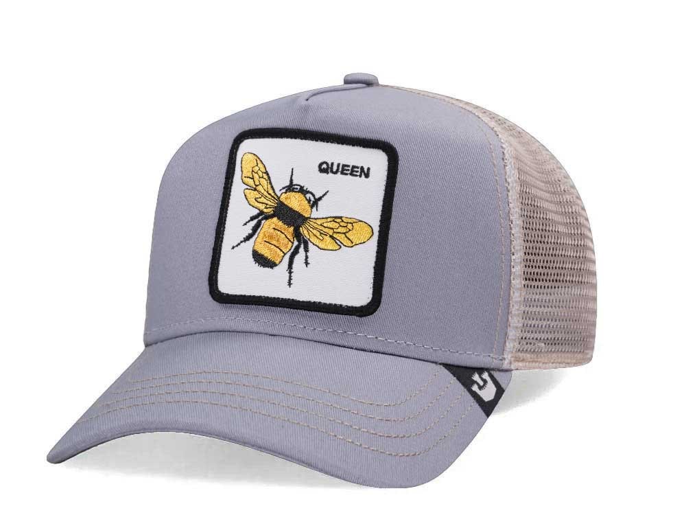 Goorin Bros The Queen Bee Gray Trucker Snapback Cap