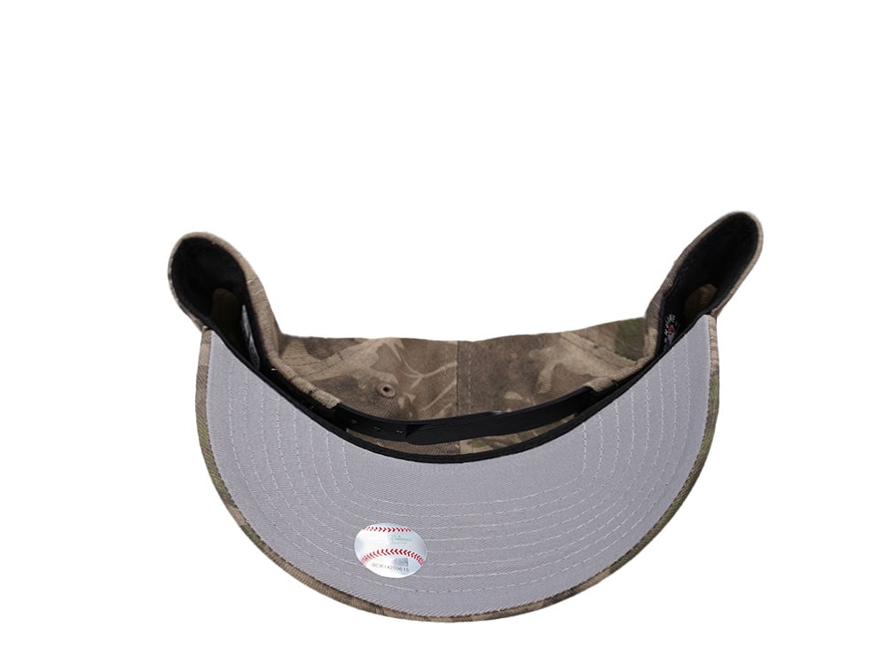 New Era Philadelphia Phillies Leaf Camo Copper 9Forty A Frame Snapback Cap