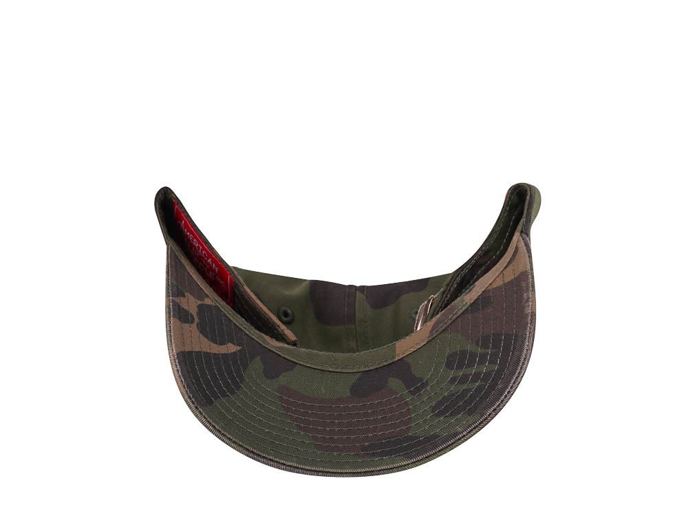 American Needle California Republic Camouflage Vintage Casual Strapback Cap