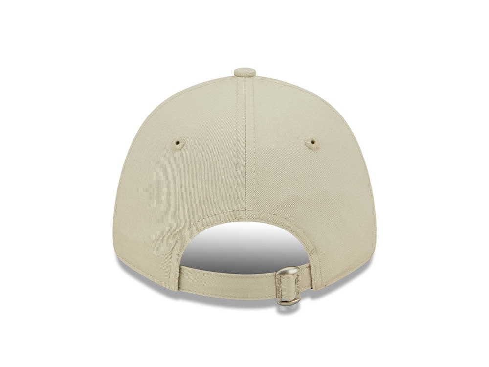 New Era New York Yankees Womens League Essential Beige 9Forty Strapback Cap