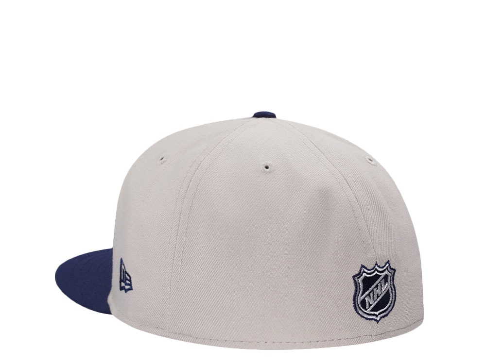 New Era Toronto Maple Leafs 75th Anniversary Stone Two Tone Edition 59Fifty Fitted Cap