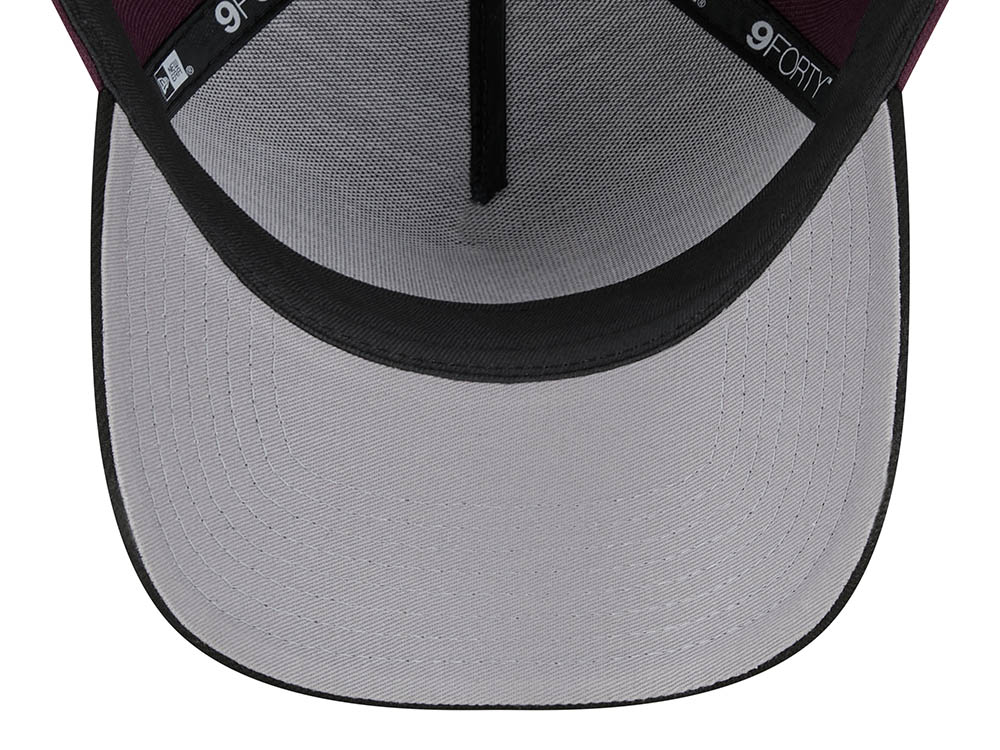 New Era Houston Astros 50th Anniversary Two Tone Plum 9Forty A Frame Snapback Cap
