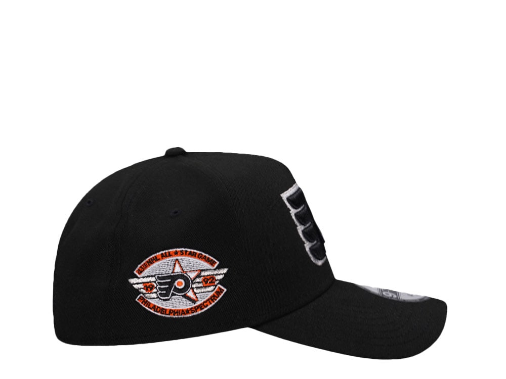 New Era Philadelphia Flyers All Star Game 1992 Black Prime Edition 9Forty A Frame Snapback Cap