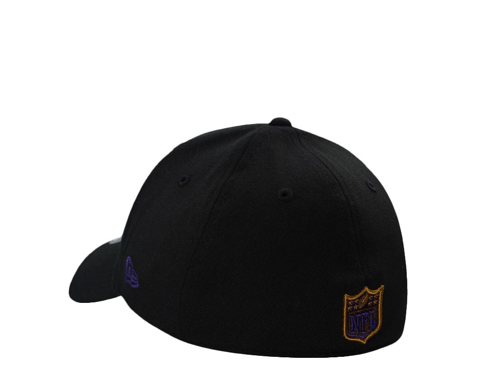 New Era Baltimore Ravens Black Classic Edition 39Thirty Stretch Fit Cap