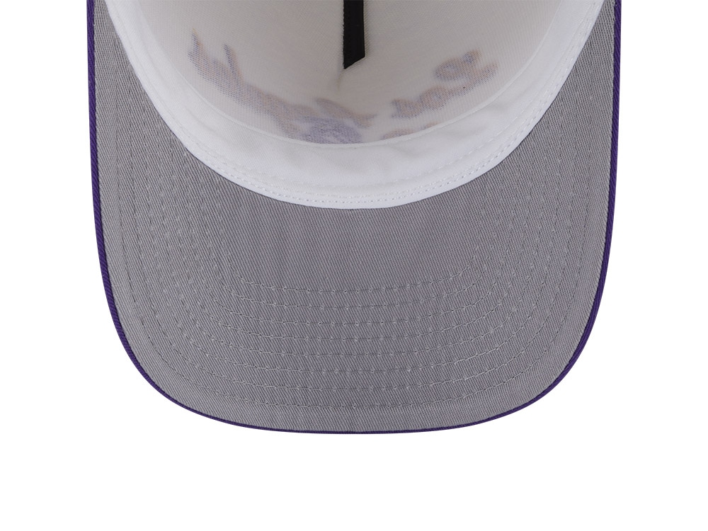 New Era Los Angeles Lakers Chainstitch A Frame Snapback Cap