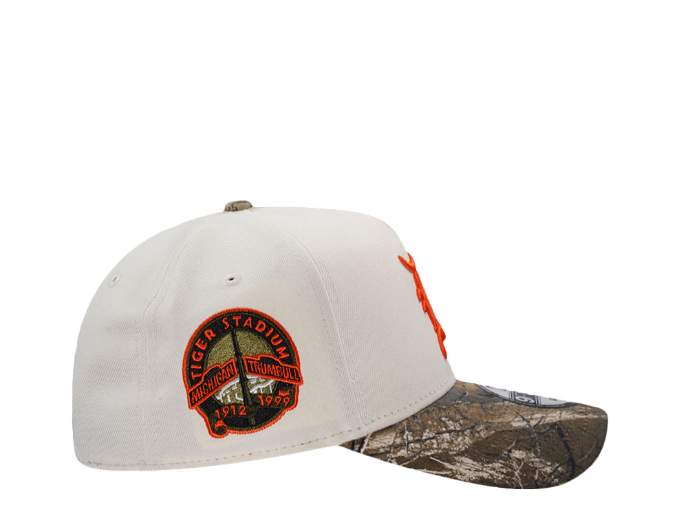 New Era Detroit Tigers Stadium Chrome Two Tone Edition 9Forty A Frame Snapback Cap