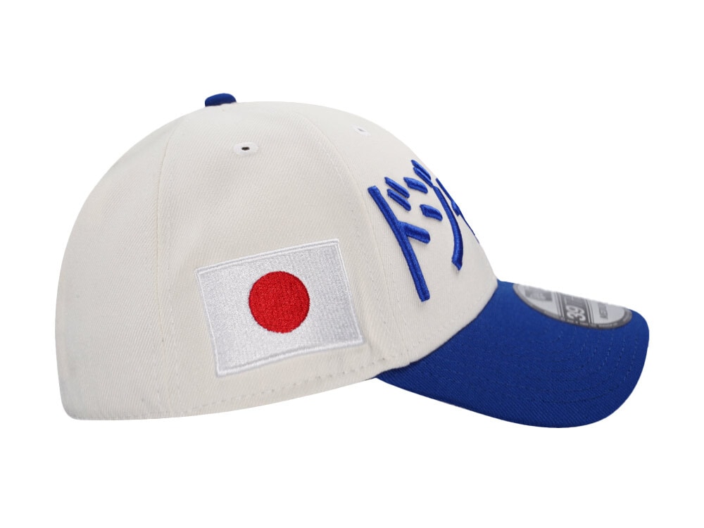 New Era Los Angeles Dodgers Kanji Chrome Two Tone Edition 39Thirty Stretch Cap