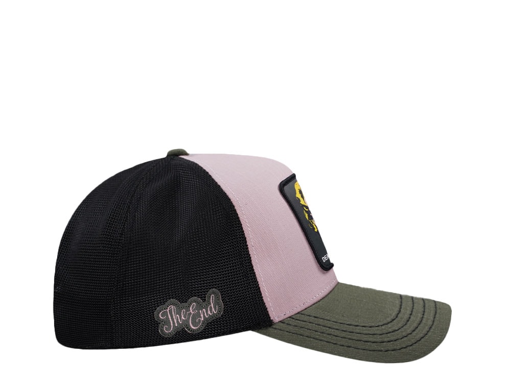 Capslab Art Dead Trucker Snapback Cap