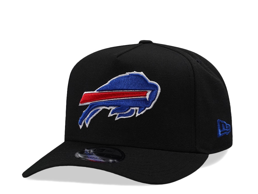 New Era Buffalo Bills Black Classic Edition 9Fifty A Frame Snapback Cap