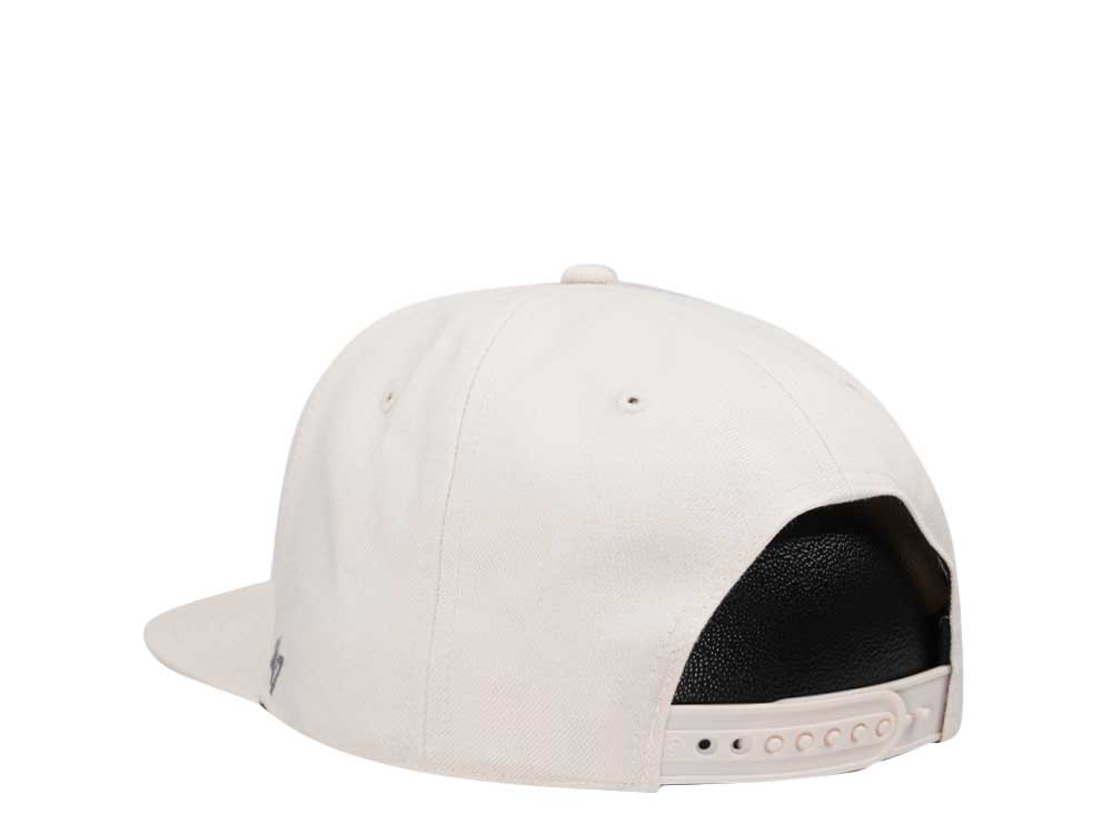 47Brand Los Angeles Dodgers Ballpark Natural Captain MVP Snapback Cap