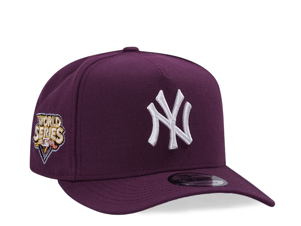 New Era New York Yankees World Series 2009 Real Plum Edition 9Fifty A Frame Snapback Cap