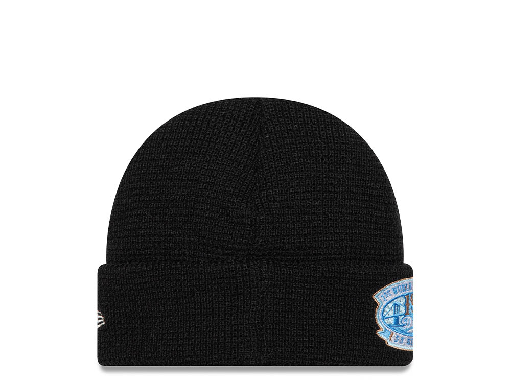 New Era Los Angeles Dodgers 1st World Champion 1955 Short Cuff Beanie Black Cappelli