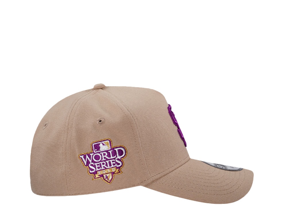 New Era San Francisco Giants World Series 2010 Camel Prime Edition 9Forty A Frame Snapback Cap