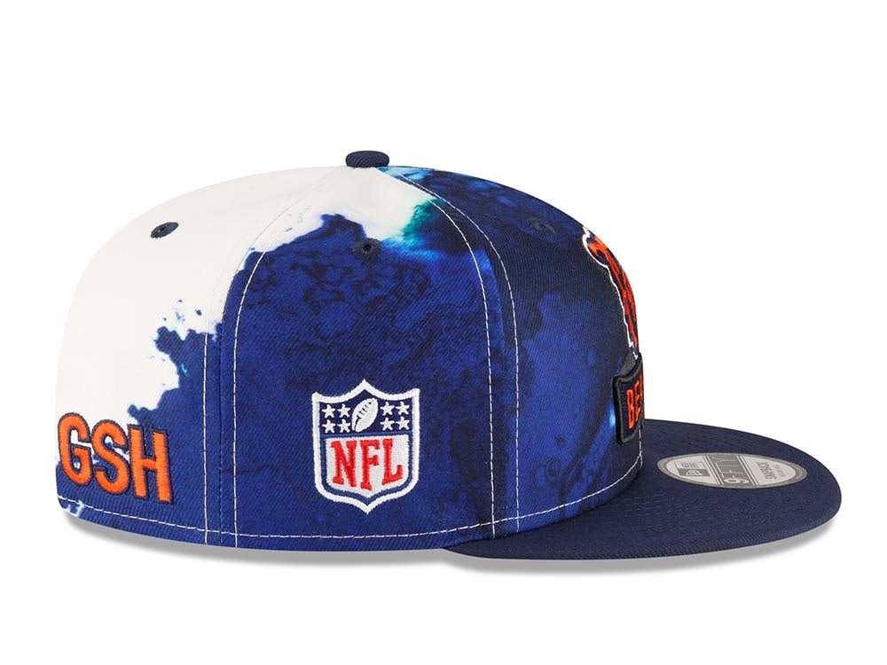 New Era Chicago Bears Ink NFL Sideline 2022 9Fifty Snapback Cap