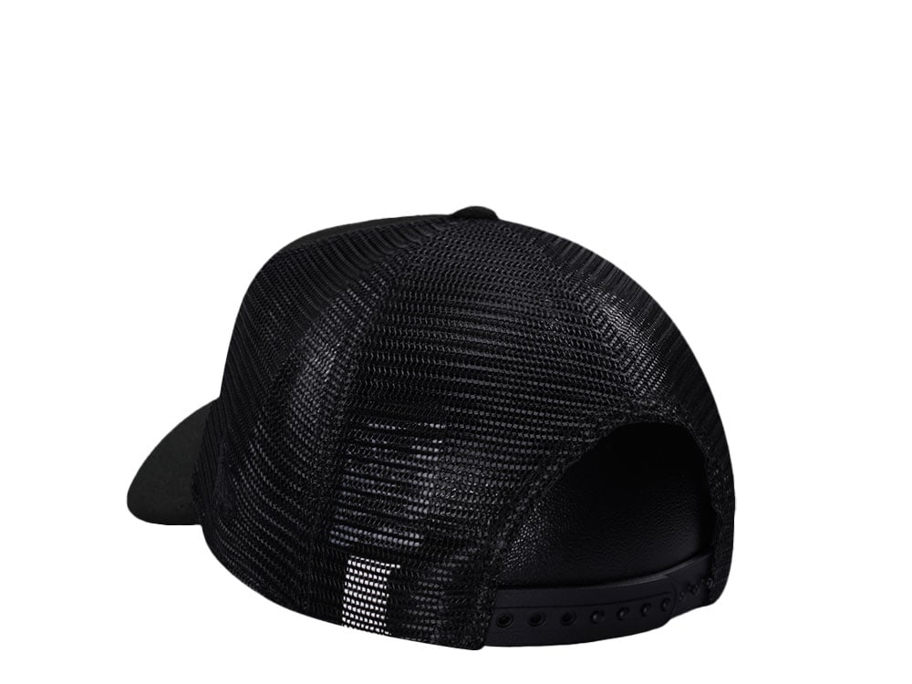 New Era Dallas Cowboys Black Foam Trucker 9Forty A Frame Snapback Cap