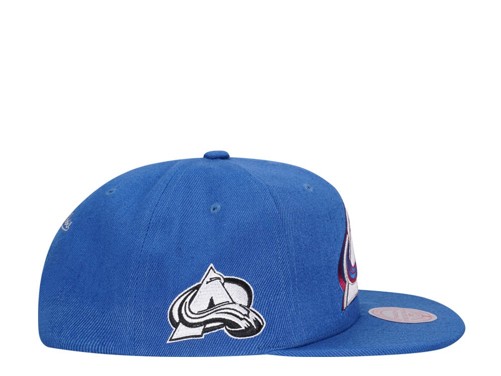 Mitchell & Ness Colorado Avalanche Alternate Flip Snapback Cap