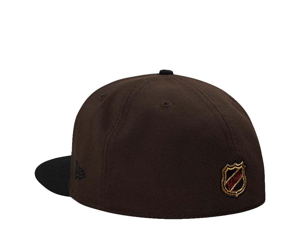 New Era Utah Mammoth Inaugural Season Walnut Two Tone Edition 59Fifty Fitted Cap