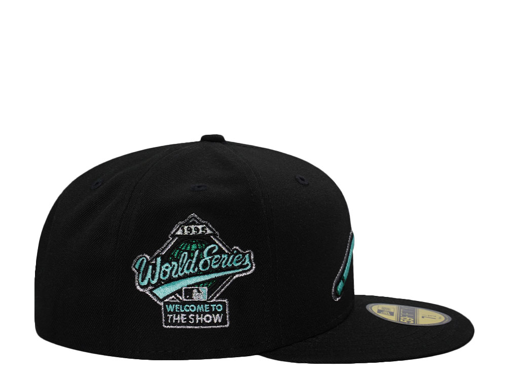 New Era Atlanta Braves World Series 1995 Mint Black Prime Edition 59Fifty Fitted Cap