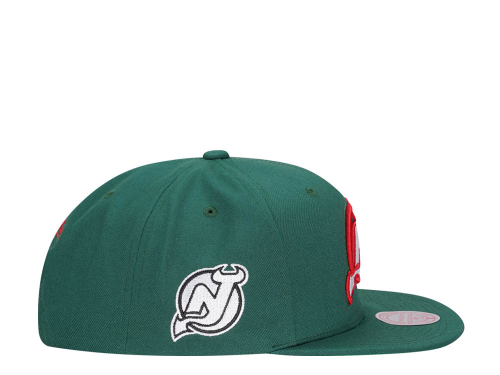 Mitchell & Ness New Jersey Devils Alternate Flip Vintage Snapback Cap